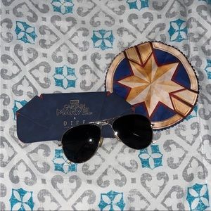 Captain Marvel x Diff sunglasses